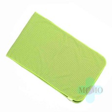 모모 스포츠타월 그린