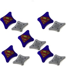 BibUp 마그네틱 레이스 빕 고정 시스템 (Cap America), 스몰, 슈퍼맨