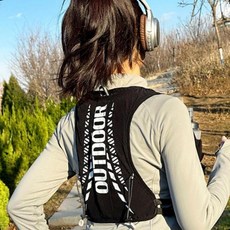 초경량 러닝백팩 마라톤 조끼 트레일 등산 물통 수납 통풍메쉬 베스트