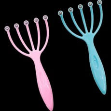 5발 두피마사지기 지압 헤드스파 머리, 1개