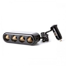 12V 24V 공용 클레버 부착형 4구 시거잭 소켓