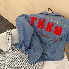 兒童春裝韓版刺繡男女童襯衫上衣