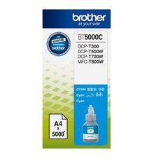 brother BT5000C 原廠藍色墨水，色彩鮮明，適用多款印表機, 1個