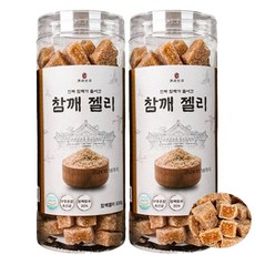 참깨 듬뿍 건강젤리 어르신간식, 2개, 500g