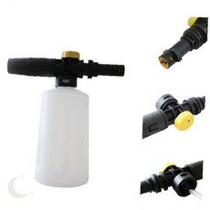 차량 세차 거품 발생기 폼 분사 노즐 고압 세척기 연결 호환 세차 용품 외부, 1개