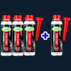 디젤 인젝터클리너 연비향상 수분제거제 연소실클리너 디젤 연료첨가제 프랑스 오리지날 야코 4개 세트, 디젤/경유, 1세트