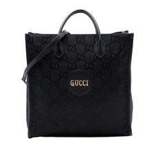 구찌 중고 2016-2025 미디엄 GG 나일론 오프 더 그리드 컨버터블 토트 사첼 백