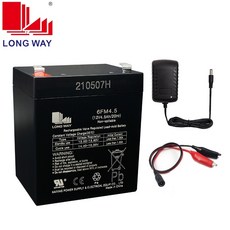 배터리 리튬 롱웨이 전기차 6V7ah20hr3FM7 모터사이클, LONGWAY12V4.5AH+12v충전기
