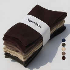 Superbasic 男女通用 1290 羅紋襪 5雙組