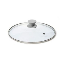 유리 냄비뚜껑 실리콘 손잡이 후라이팬 궁중팬 주방 다용도 뚜껑 32cm