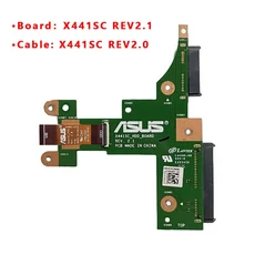 광학 드라이브 ODD 커넥터 잭 보드 노트북 SATA 하드 ASUS A441U, 06 X441SC SET