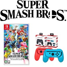 닌텐도스위치 슈퍼 스매시브라더스 얼티밋 대난투 정식발매 새상품 한글판, 대난투+조이콘그립 네온색상2P