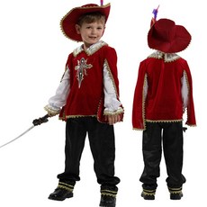 유럽중세기사코스튬 십자군 캐릭터의상 할로윈데이 코스프레