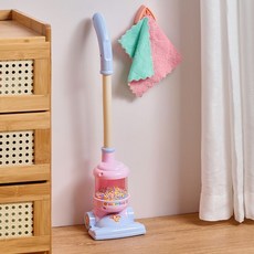 兒童清潔玩具套裝 小黃鴨造型 (含拖把/掃把/吸塵器), 兒童吸塵器（滾珠發光）, 1個