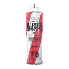 Immortal Infuse Barber Shaving Foam 刮鬍泡, 1個, Immortal Infuse刮鬍泡-紅,500ml
