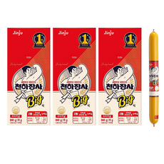 진주햄 천하장사 오리지널 빅 840g x 3개 / 간식 소시지 소세지