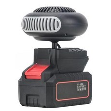 충전식 히터 휴대용 소형 무선 차박 데스크탑 팬히터 사무실 열풍기 워머, 1. 10셀 1배터리