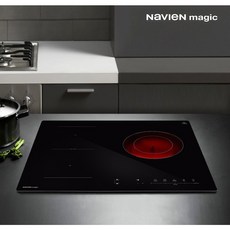 [신제품특가/전국설치] 경동나비엔 나비엔매직 플렉스존 빌트인 하이브리드 3구(인덕션2+하이라이트1), 설치요청(설치비용현장지불)