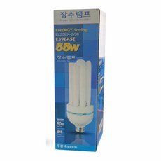 장수 삼파장전구 100W 주광색 삼파장조명, 1개