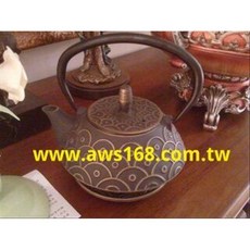 日式鑄鐵茶壺 造型鐵壺茶壺-泡茶, 1個