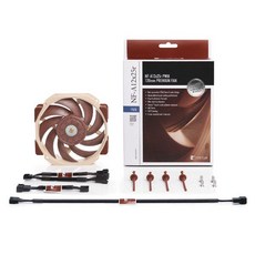 光華CUMA散熱精品*Noctua NF-A12x25r PWM 磁穩軸承AAO防震靜音扇 鎖孔93x83mm, 1個
