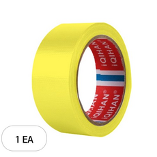 iQIHAN 다다 고점도 강력 면 테이프 45mm x 50m, 노랑색, 1개