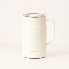 락앤락 메트로 세라믹 머그 LHC4282C, 아이보리, 600ml, 1개