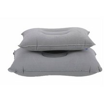 간편휴대 에어 사각 목베개 쿠션 사무실목베개, TR에어목베개(소형 그레이), TR에어목베개(소형 그레이)