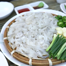 [1+1] 통영 제철 강도다리 봄도다리 세꼬시 순살 필렛, 1개, 강도다리필렛 세꼬시 500g