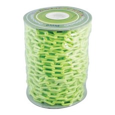 플라스틱 사슬 가벼운 45m 안전줄 황색 주차금지 8mm 체인 96814PC 1(EA), 색상