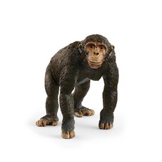 Schleich 슐라이히 와일드라이프 - 7.6cm 침팬지 동물 피규어 및 현실적인 원숭이 위한 상상력 넘치는 놀이를 교육용 장난감 토이 정글 14883