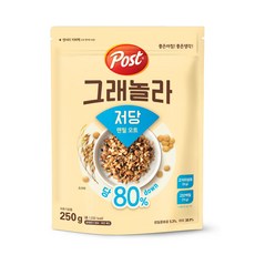 포스트 그래놀라 저당 렌틸 오트, 250g, 1개