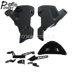 야마하 MT09 2021-2025 SP 모터사이클 액세서리 벨리 팬 하부 엔진 섀시 스포일러 페어링, 01 Black