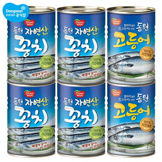 동원 FB 동원 꽁치 4캔 + 고등어 300 2캔, 300g, 2개