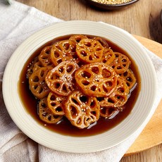 30년전통 엄마손맛 가정식 수제반찬 연근조림, 1개, 500g