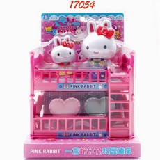 PINK RABBIT 雙層睡床玩具組, YY  17054, 1個