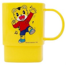 汪汪隊立大功 佩佩豬兒童水杯 280ml 方形單耳杯 (粉紅豬小妹/牙刷杯/巧虎/角落), 1個, 巧虎, 黃色