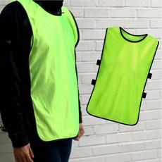 동호회 축구 조끼 풋살 팀조끼 그린 밴드형 스포츠 트레이닝 단체복