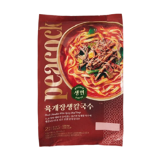피코크 육개장생칼국수1.06kg, 1개, 1.06kg