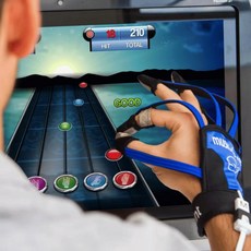 MusicGlove 音樂手套 - 指尖訓練 中風/術後/認知訓練 音樂治療 居家訓練 (美國), 1個, 左手,S