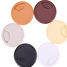 데스크 홀 커버 원형 사무실 배선 책상 전선 홀 마개 데스크용홀 액세서리 컴퓨터 케이블 합금홀 용품홀