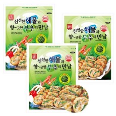 [다만세푸드] 한성 해물과 부추의 만남 650g x 3개 / 전 반찬 동그랑땡
