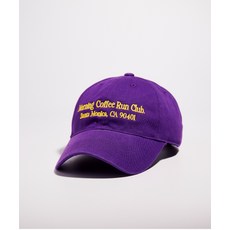 MORNINGCOFFEERUNCLUB 산타모니카 볼캡_퍼플