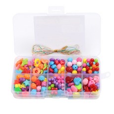 DIY 아크릴비즈 컬러비즈 스트랩 팔찌 목걸이 키링 공예재료 Diy 수제 페르시 25, d200pcs, 1개