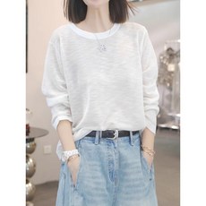 防曬衣罩衫 高級感長袖T恤 夏季新款 大碼薄款冰絲空調衫