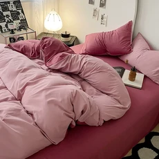 투톤 침구 4종 세트 사계절