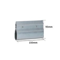 스크린 인쇄 스퀴지 핸들 보드 알루미늄 실크 스크레이퍼 굴삭 주, 2) 15cm handle, 1개