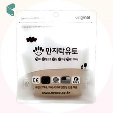만지락 유토 200g 굳지 않는 점토 소프트 촉감 놀이 슬라임 클레이 커머스픽201