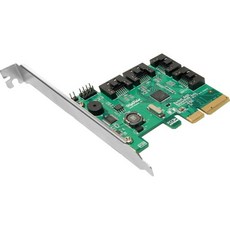 RAID 컨트롤러 스토리지 확장 서버급 하이포인트 로켓RAID 640L 내부 4 SATA 포트 PCI-Express 2.0 x 6Gbs - Lite 버전, 4x SATA Port, 1개