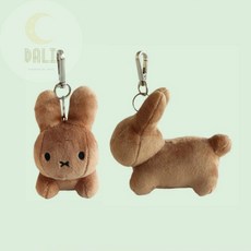 [미피] BRUNA FAMILY 브라운토끼 가방인형키링 귀여운키링 가방고리인형 미피인형, 미피 BRUNA FAMILY 토끼 가방고리 인형 키링